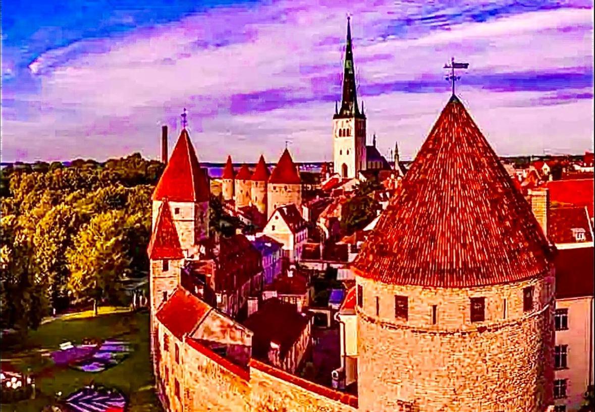 Апартаменты Medieval Unit With Sauna Таллин Экстерьер фото